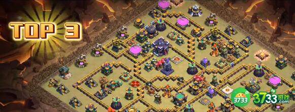 部落冲突15本阵型链接复制