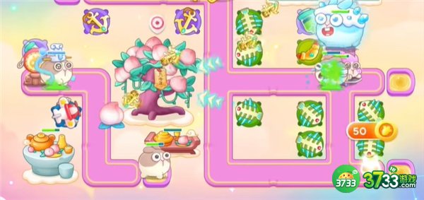 保卫萝卜4周赛12.22无伤通关攻略