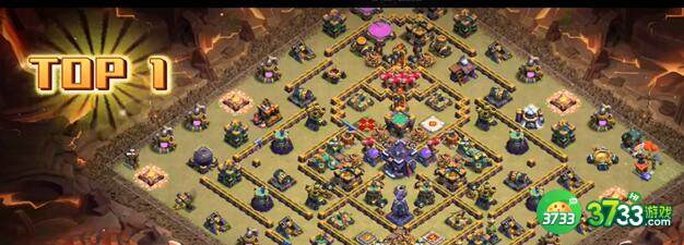 部落冲突15本阵型链接复制