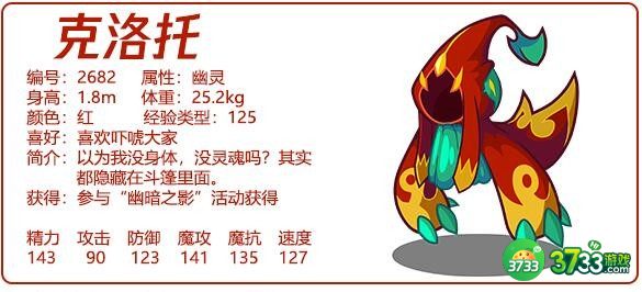 洛克王国克洛托怎么获得-克洛托获取方法