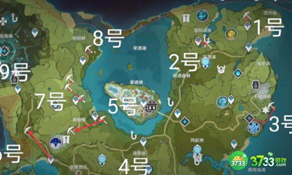 原神七圣召唤牌面材料收集地点详解