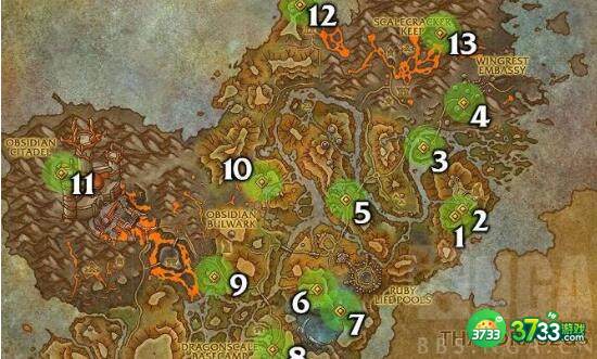 魔兽世界觉醒海岸巨龙魔符具体地点详解