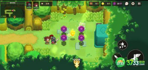 坎公骑冠剑1-3森林深处普通难度三星怎么通关-坎公骑冠剑1-3森林深处普通难度三星通关攻略