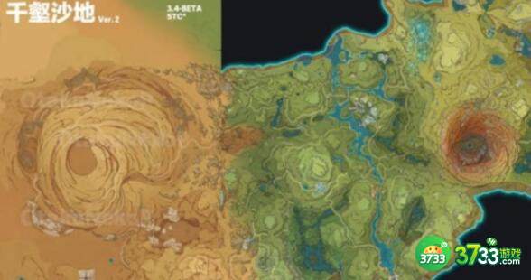 原神3.4千壑沙地进入方法