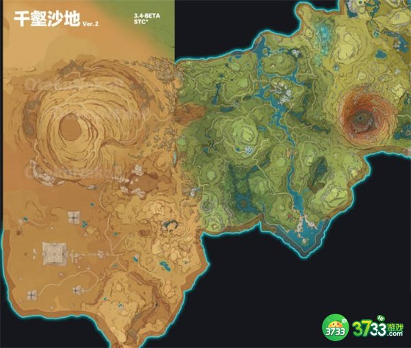 原神3.4千壑沙地地图怎么进-3.4千壑沙地地图进入方法