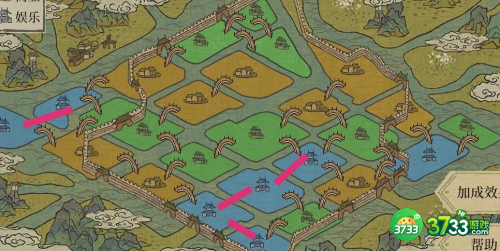 江南百景图绍兴府桥梁怎么摆放-绍兴府桥梁最佳摆放推荐