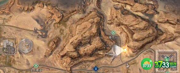 黎明觉醒生机金色沙漠飞机残骸探索宝箱坐标