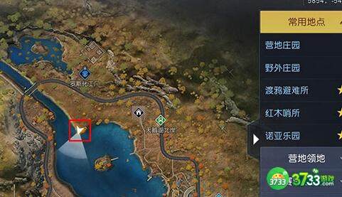 黎明觉醒生机望海为湖藏宝图地点一览