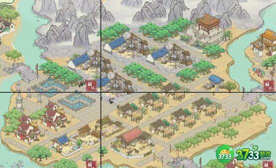 解忧小村落布局图美观推荐