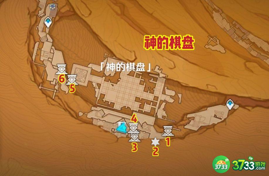 原神神的棋盘圣章石在哪里-神的棋盘圣章石攻略