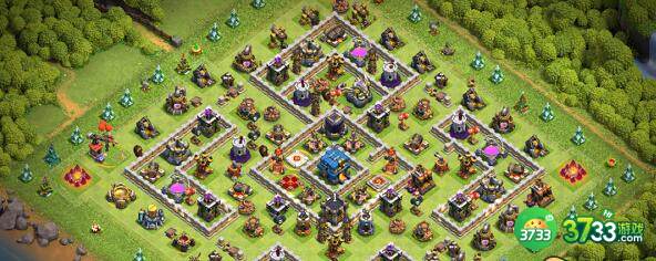 部落冲突12本最强布阵阵型链接一览