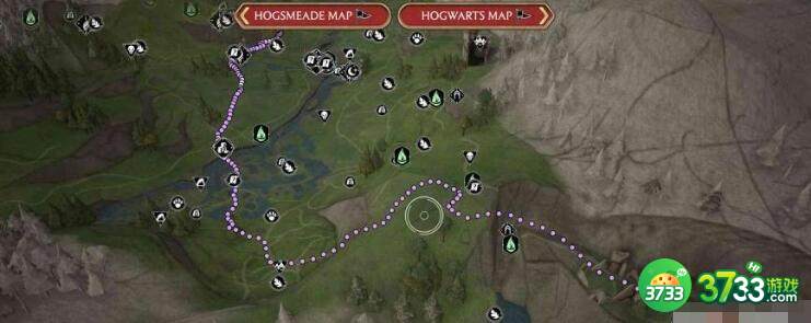 霍格沃兹之遗波德希尔海岸路线一览