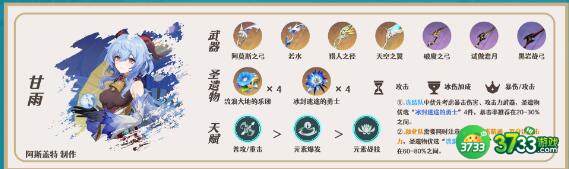 原神申鹤融化爆发队玩法搭配