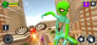 火柴人蜘蛛绳英雄游戏截图2