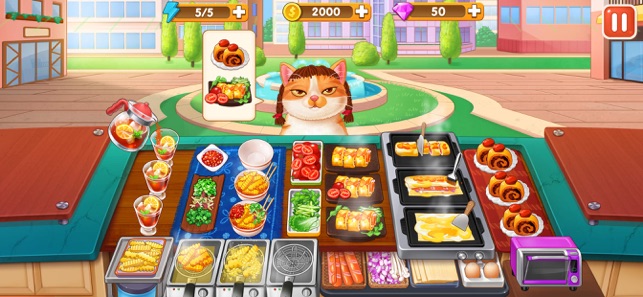 楼下的早餐店：美食烹饪游戏游戏截图1