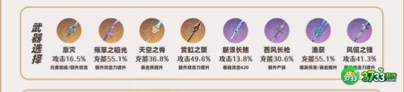 原神3.5申鹤武器搭配详解