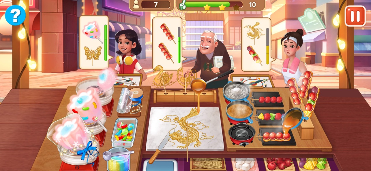 楼下的早餐店：美食烹饪游戏游戏截图3