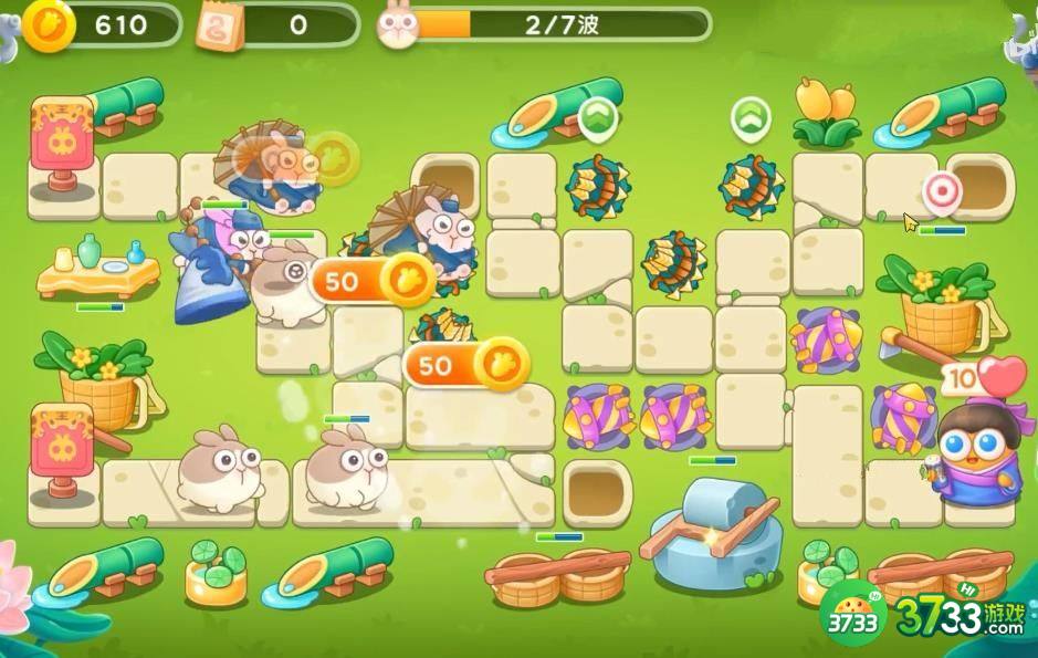 保卫萝卜4夏日垂钓第八关怎么过-夏日垂钓第8关通关攻略