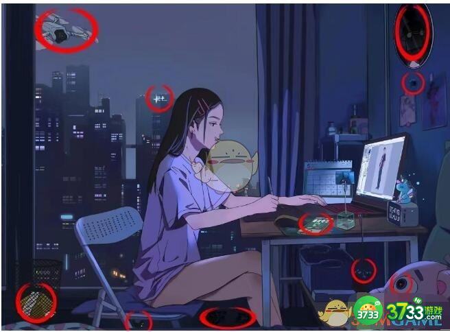 进击的汉字独居女孩攻略-找到10处危险的地方怎么过