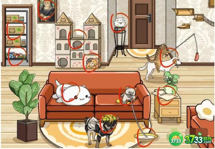 疯狂梗传猫猫之家怎么过-找到12个猫通关攻略抖音