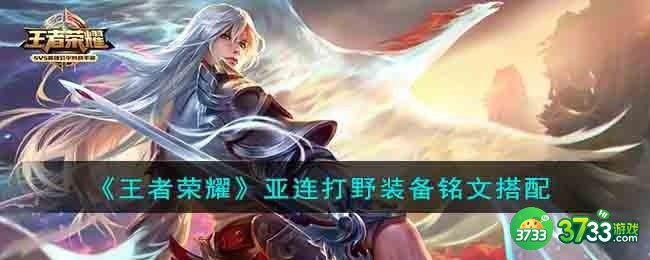 王者荣耀亚连打野装备选择什么-亚连打野装备铭文搭配