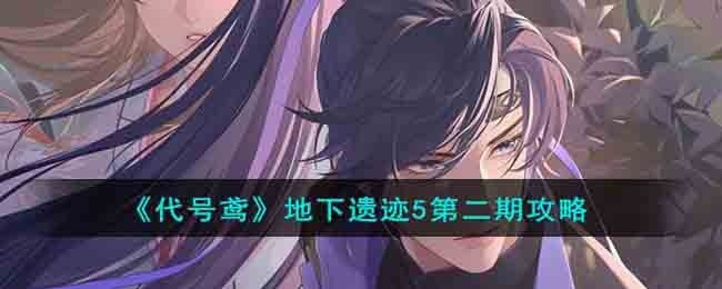 代号鸢地下遗迹5第二期怎么过-地下遗迹5第二期攻略