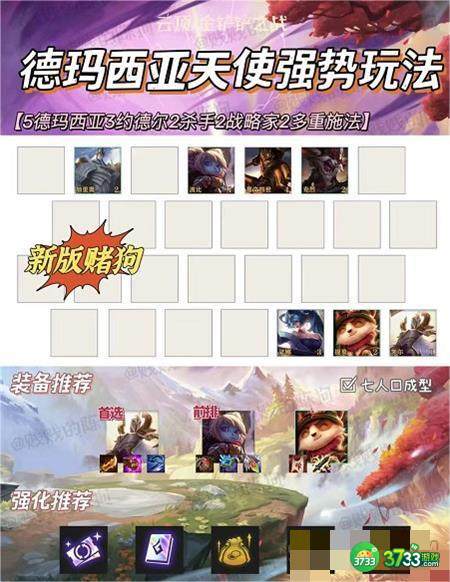 金铲铲之战德玛西亚阵容怎么搭配-德玛西亚阵容推荐