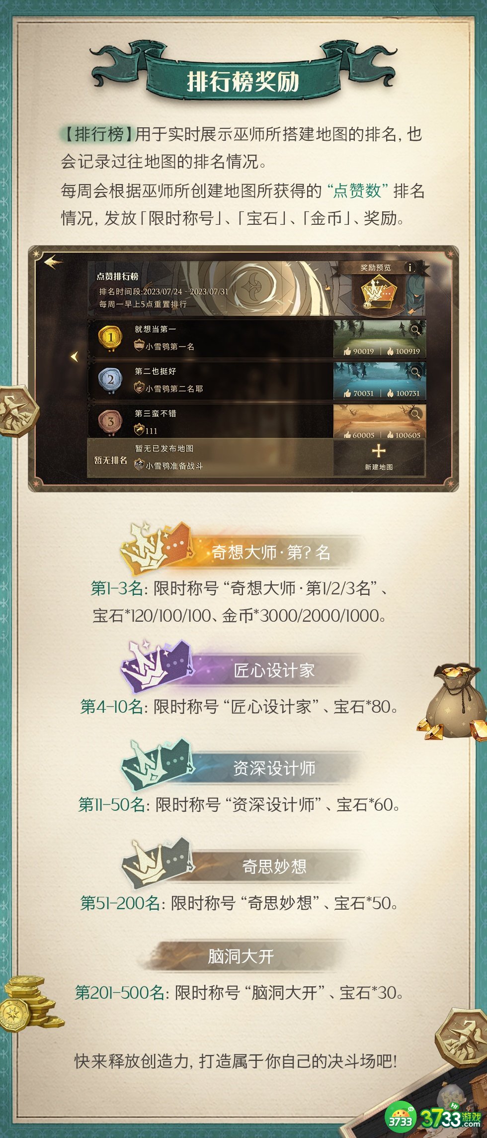 《哈利波特魔法觉醒》奇想构筑玩法介绍 哈利波特魔法觉醒奇想构筑怎么玩-奇想构筑玩法介绍