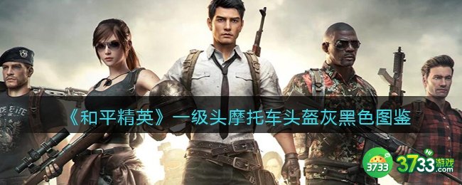 和平精英一级头怎么样-摩托车头盔灰黑色图鉴