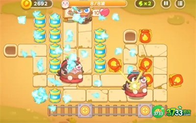 保卫萝卜4波仔很忙第十三关怎么过-波仔很忙第十三关过关方法分享