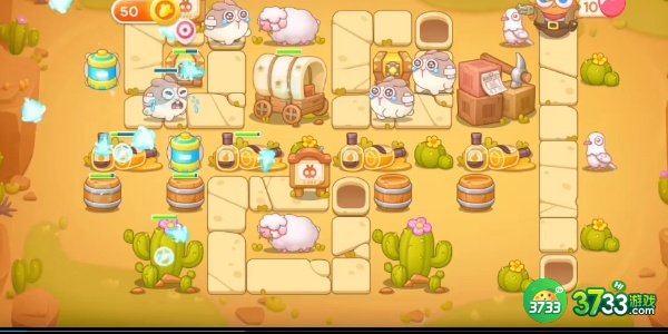 保卫萝卜4波仔很忙第57关怎么通关-波仔很忙第57关通关攻略