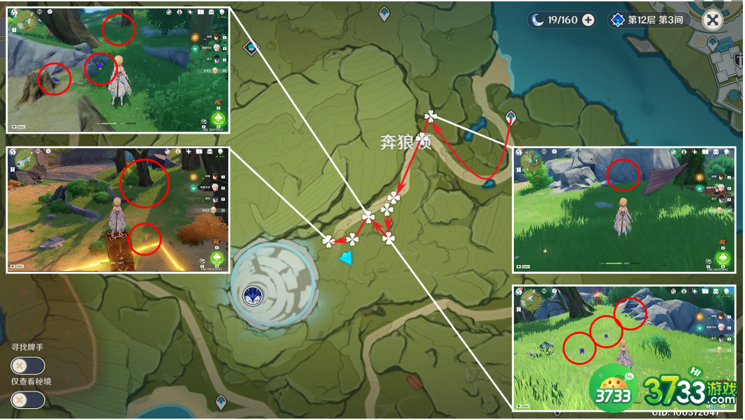 原神钩钩果在哪采集-3.8钩钩果收集路线