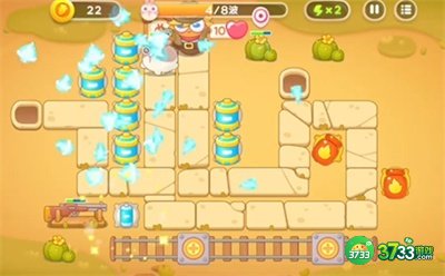 保卫萝卜4波仔很忙第十三关怎么过-波仔很忙第十三关过关方法分享