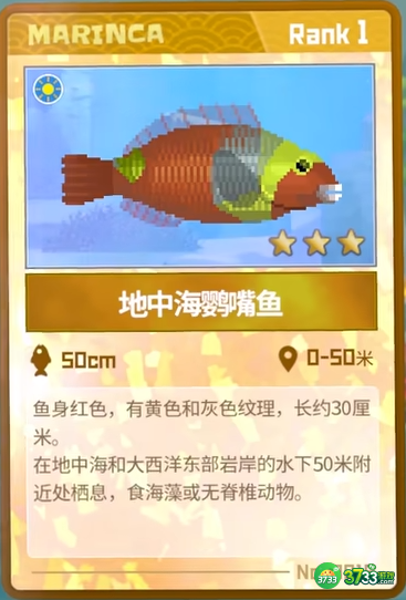 潜水员戴夫地中海鹦嘴鱼怎么捕-地中海鹦嘴鱼捕捉攻略