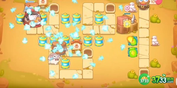 保卫萝卜4波仔很忙第57关怎么通关-波仔很忙第57关通关攻略