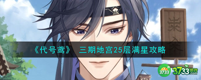 代号鸢地宫第三期25层怎么打-三期地宫25层满星攻略