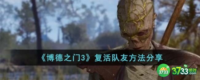 博德之门3怎么复活队友-复活队友方法分享