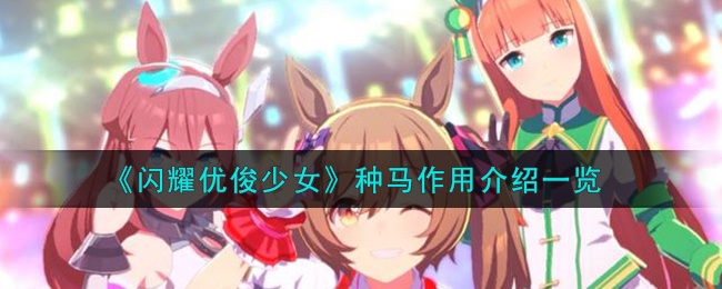 闪耀优俊少女种马有什么用-种马作用详解