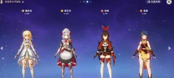 原神双岩阵容用什么角色搭配比较好