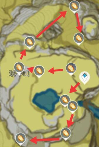 原神石珀采集路线推荐