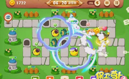 保卫萝卜3公园48关攻略-公园48关怎么过