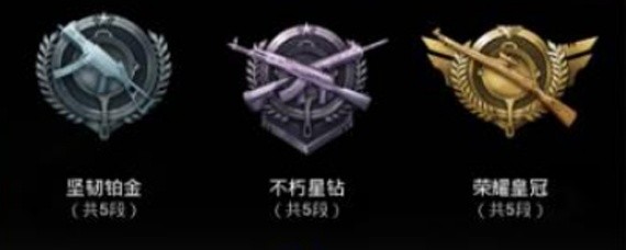 刺激战场荣耀皇冠和不朽星钻哪个等级高
