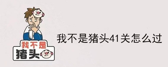 我不是猪头41关怎么过