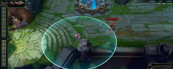 ​lol怎么设置a键圆圈