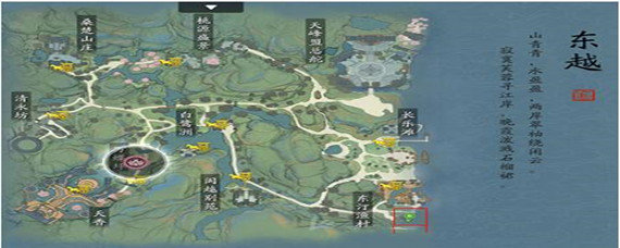 天涯明月刀手游东汀渔村信使在哪里