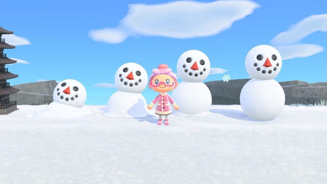 动物森友会雪球怎么弄