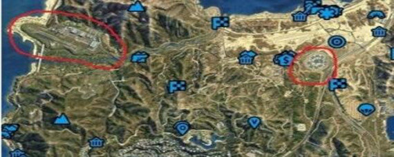 圣安地列斯有几个禁地