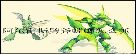 阿尔宙斯劈斧螳螂怎么抓