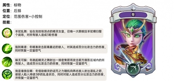 我叫MT归来冬怎么样-冬卡牌强度解析