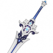 原神浪影阔剑90级属性介绍-浪影阔剑满级面板介绍